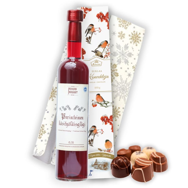 Perinteinen gl&ouml;gi & konvehdit